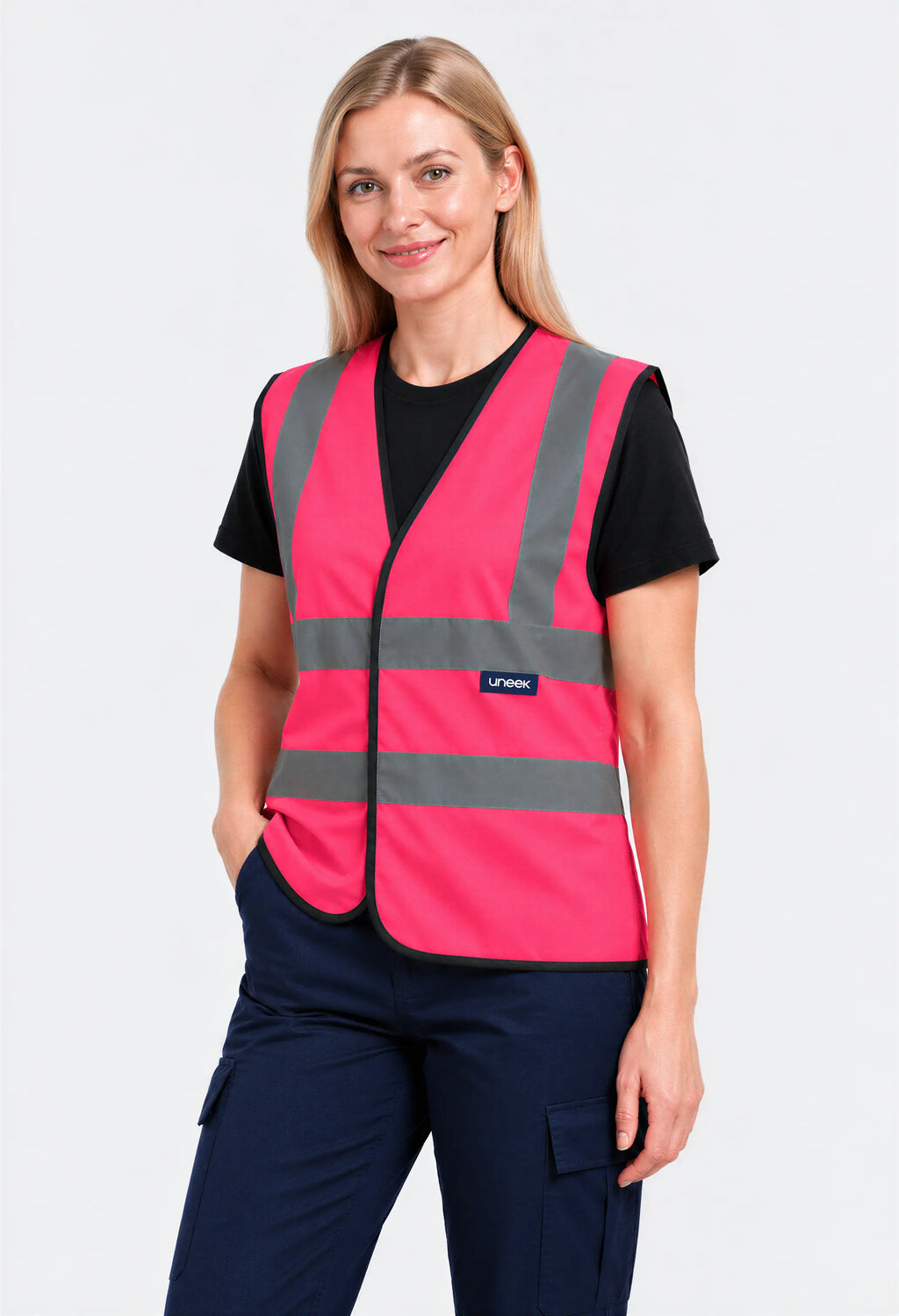 Uneek Clothing UC801 Unisex Hi Vis Safety Waistcoat
