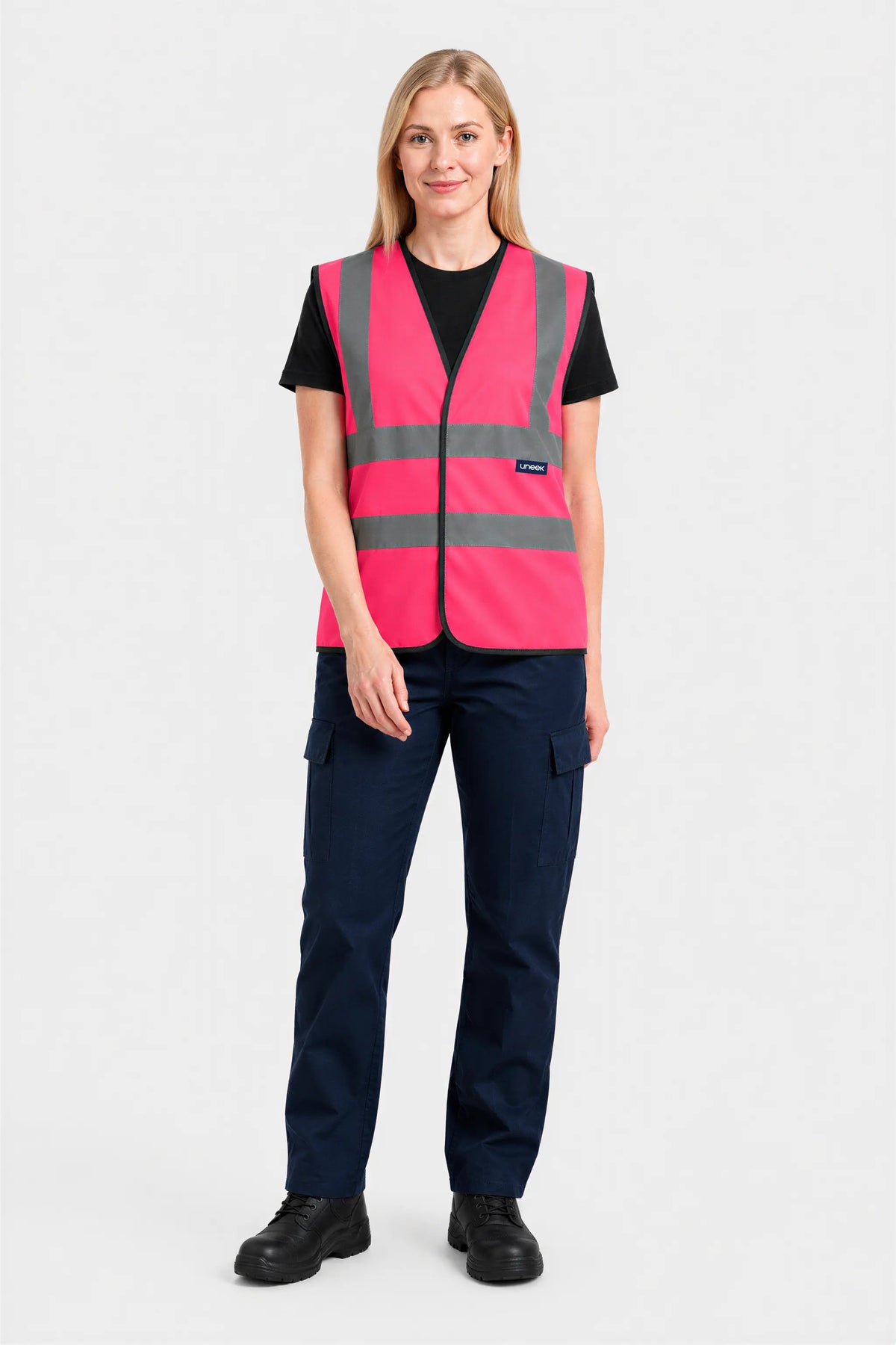 Uneek Clothing UC801 Unisex Hi Vis Safety Waistcoat