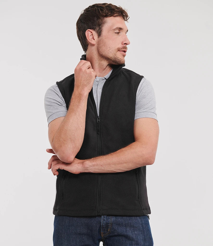 Russell Athletic 872M Outdoor Fleece Gilet