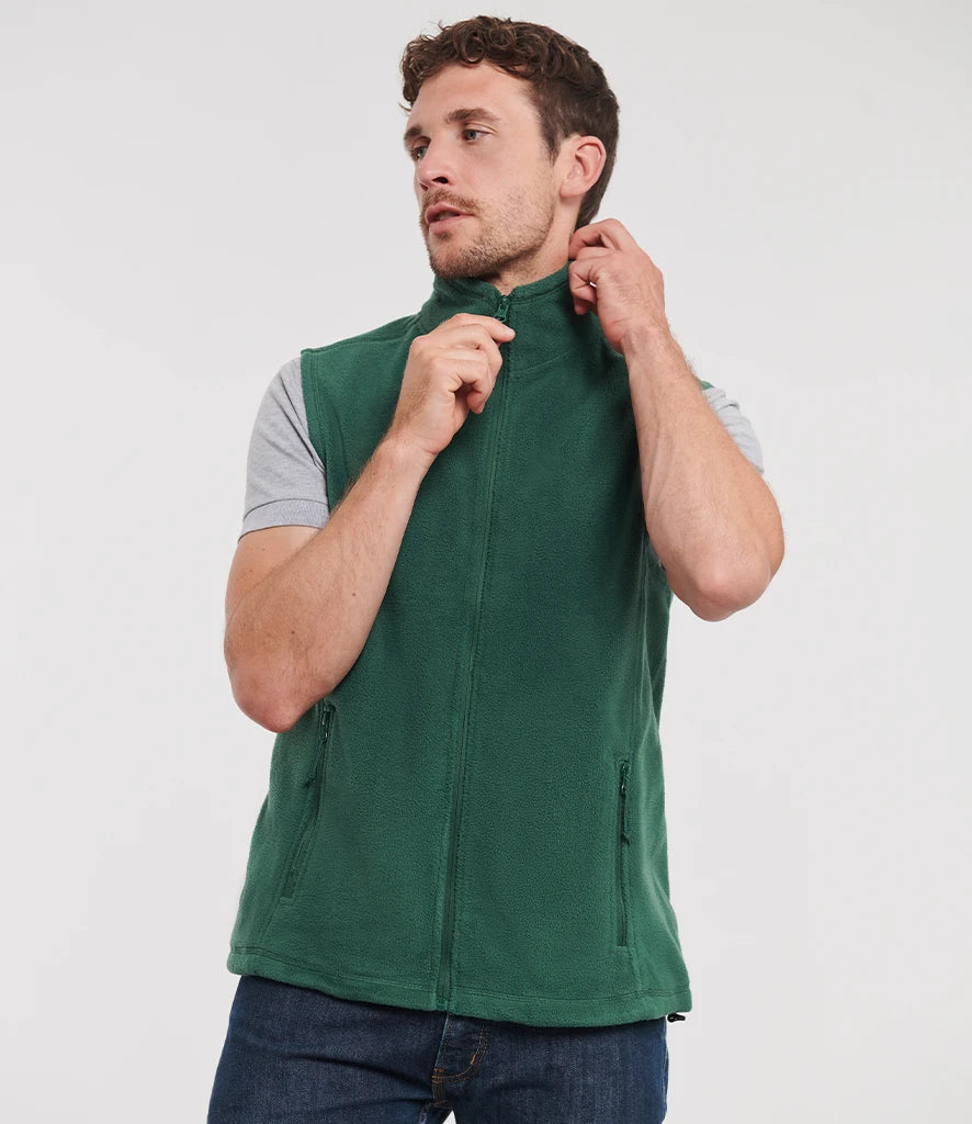 Russell Athletic 872M Outdoor Fleece Gilet