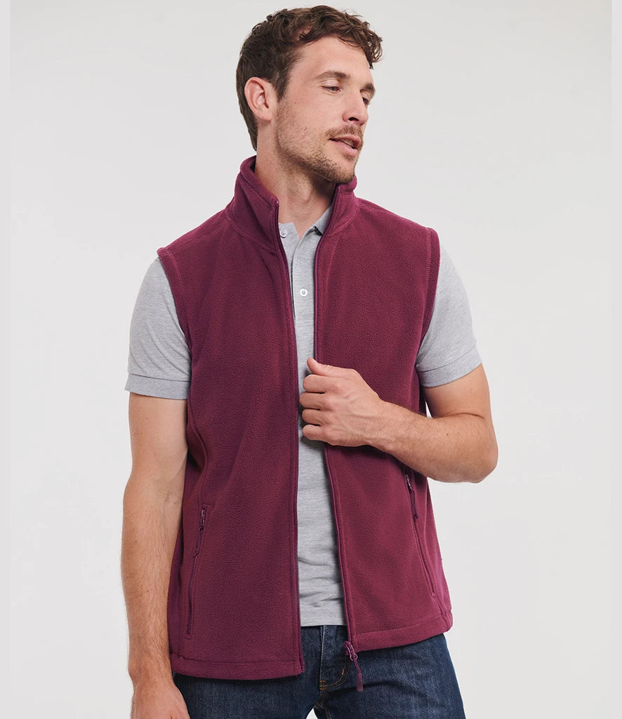 Russell Athletic 872M Outdoor Fleece Gilet