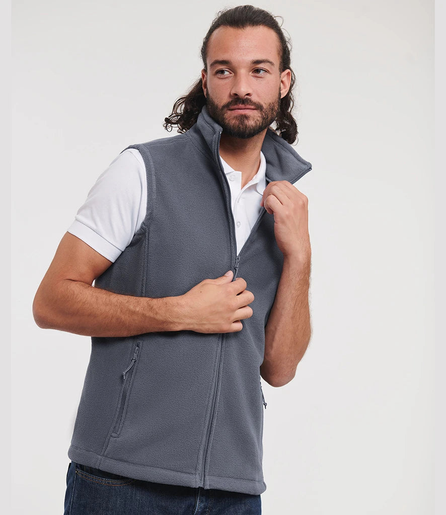 Russell Athletic 872M Outdoor Fleece Gilet