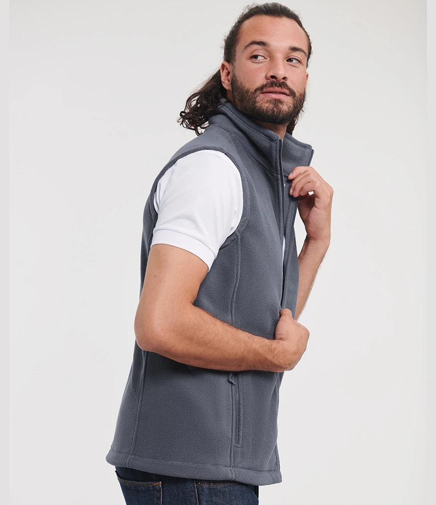 Russell Athletic 872M Outdoor Fleece Gilet