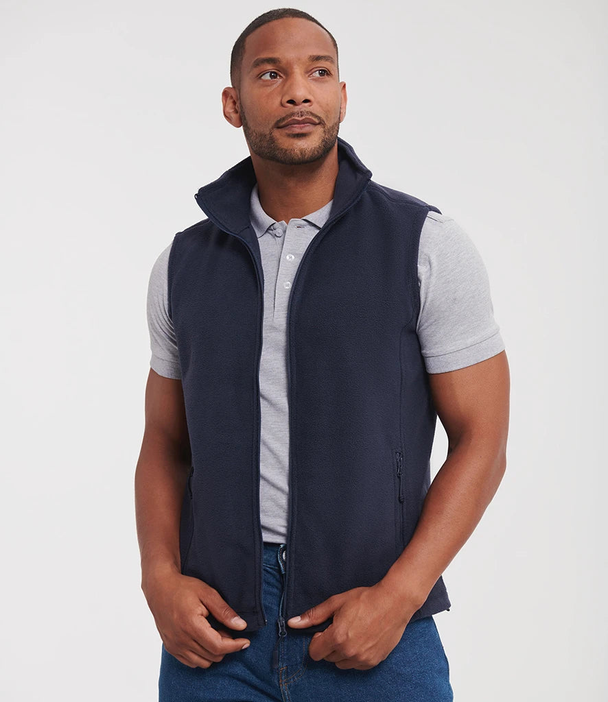 Russell Athletic 872M Outdoor Fleece Gilet