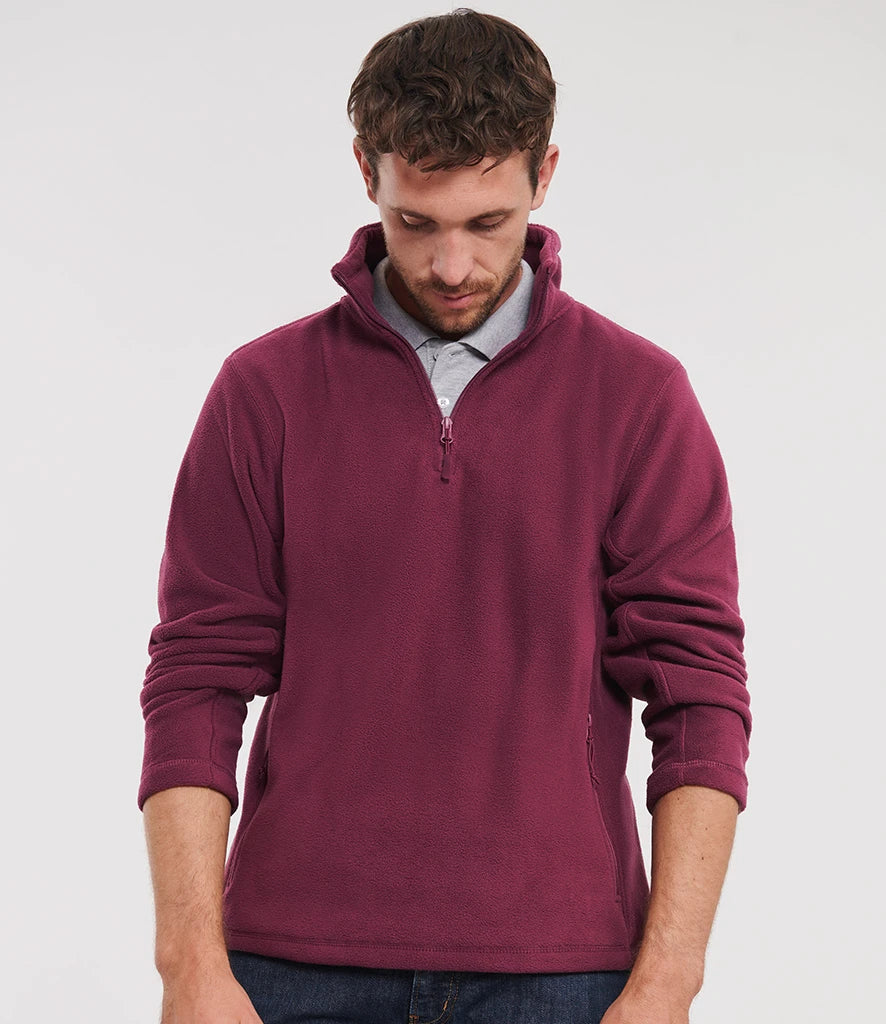 Russell Athletic 874M Zip Neck Outdoor Fleece