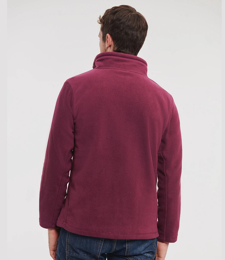 Russell Athletic 874M Zip Neck Outdoor Fleece