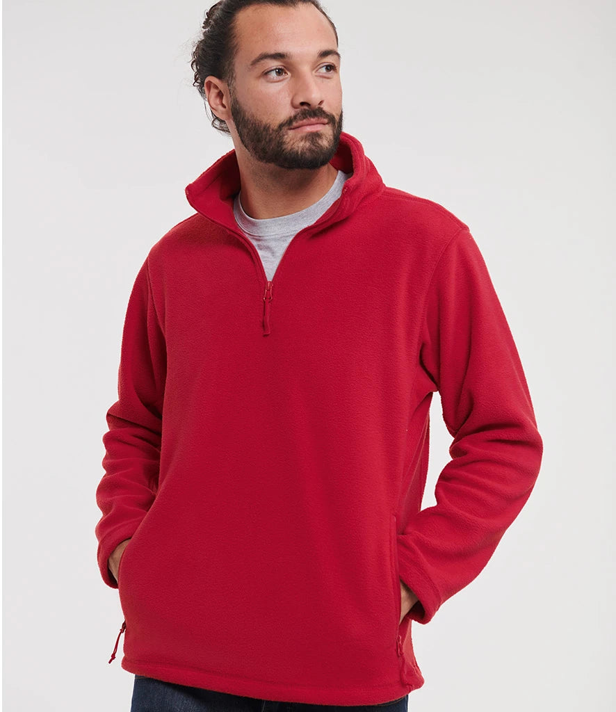 Russell Athletic 874M Zip Neck Outdoor Fleece