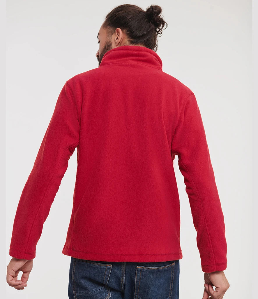 Russell Athletic 874M Zip Neck Outdoor Fleece