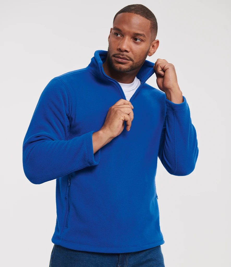 Russell Athletic 874M Zip Neck Outdoor Fleece