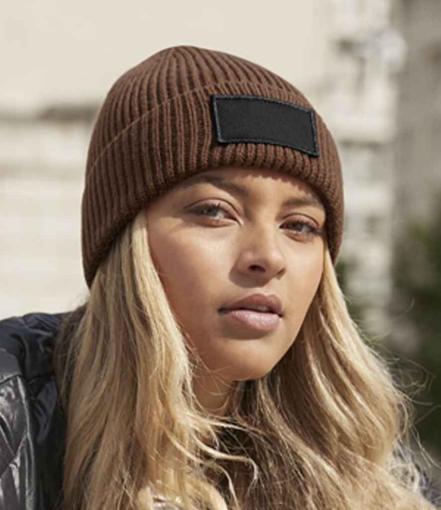 Beechfield BB442R Fashion Patch Beanie