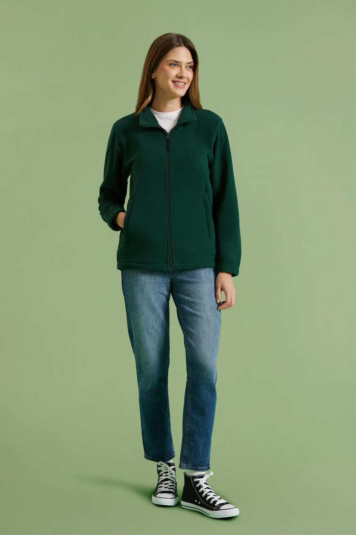 Uneek Clothing GR61 Unisex Eco Full Zip Fleece Jacket