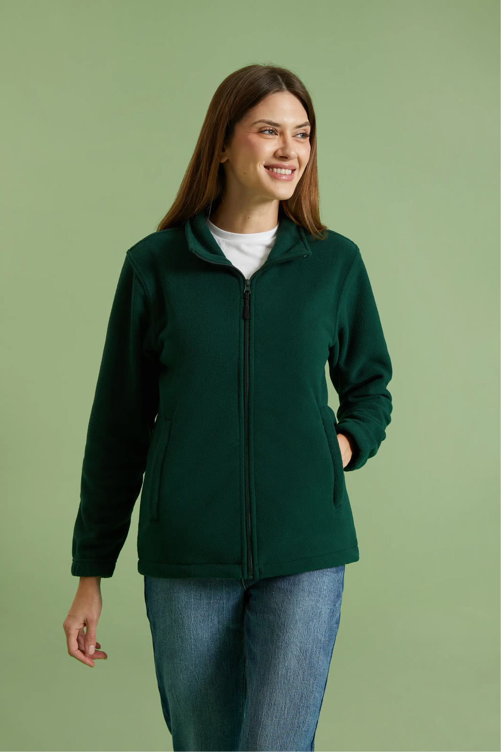 Uneek Clothing GR61 Unisex Eco Full Zip Fleece Jacket