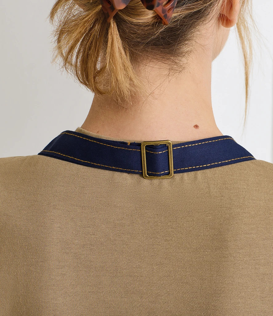 Premier PR121 Barley Contrast Stitch Bib Apron