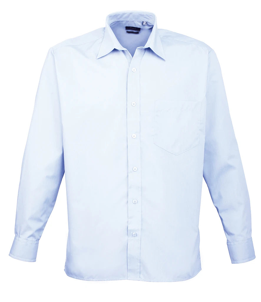 Premier PR200 Long Sleeve Poplin Shirt
