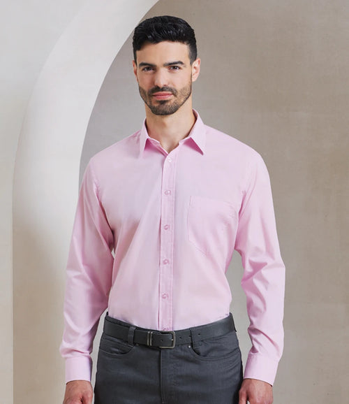 Premier PR200 Long Sleeve Poplin Shirt