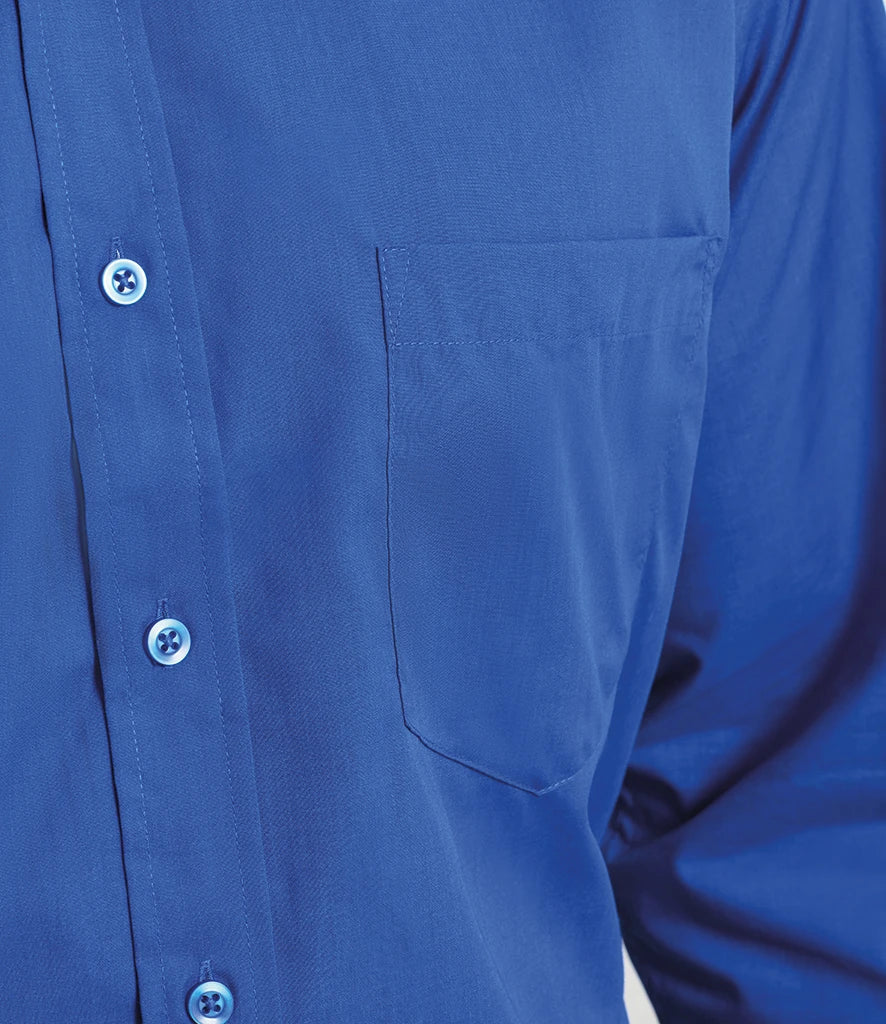 Premier PR200 Long Sleeve Poplin Shirt