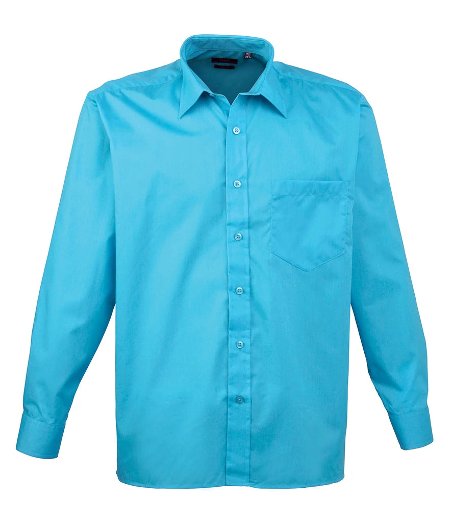 Premier PR200 Long Sleeve Poplin Shirt