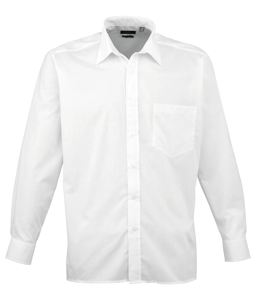 Premier PR200 Long Sleeve Poplin Shirt