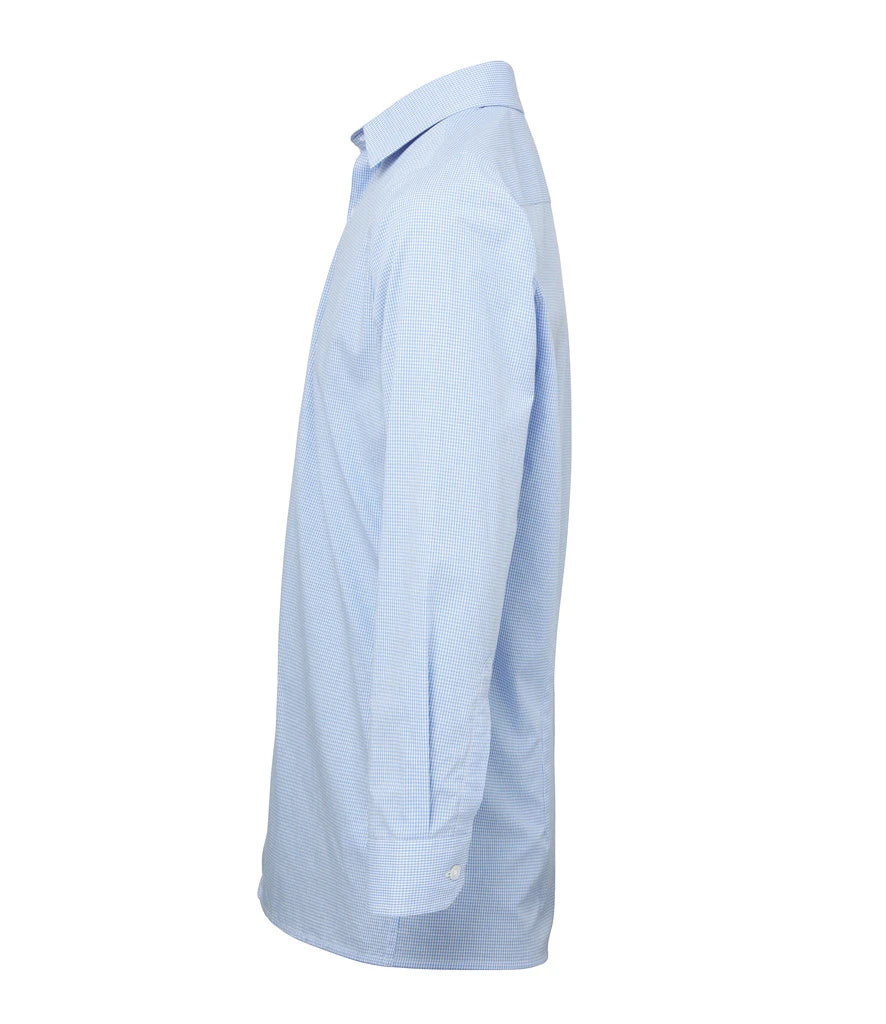 Premier PR220 Long Sleeve Gingham Shirt
