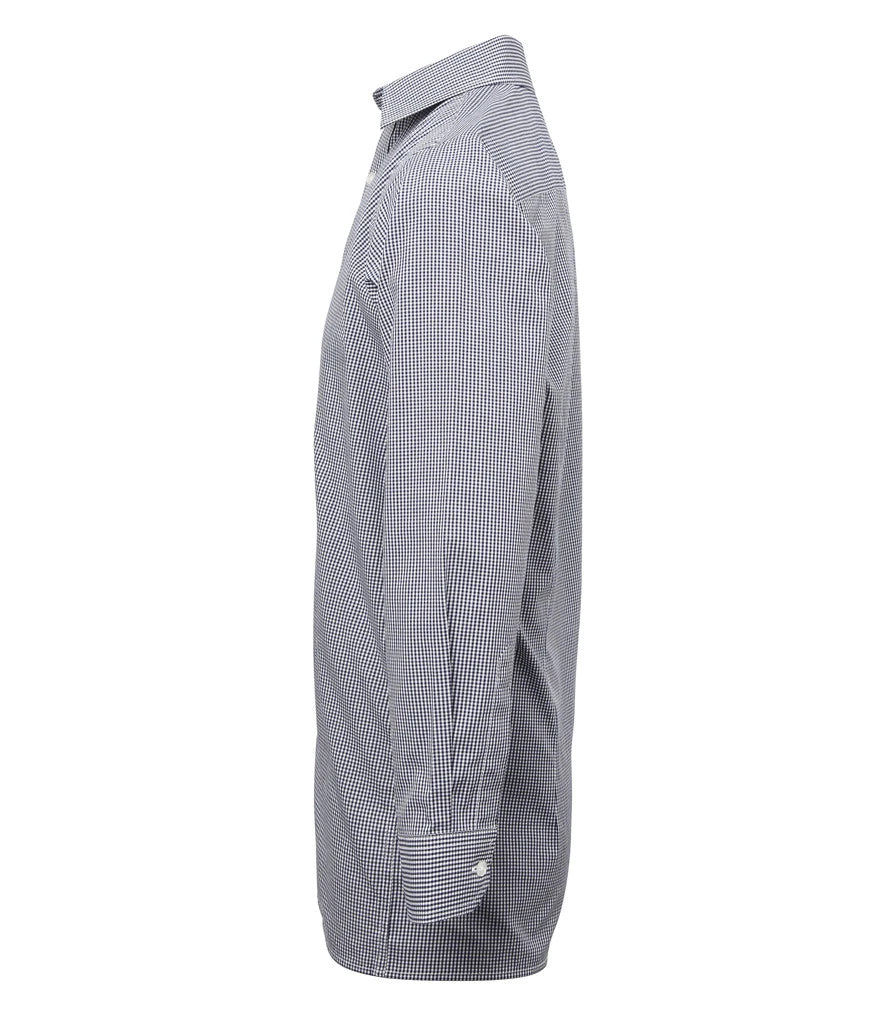 Premier PR220 Long Sleeve Gingham Shirt