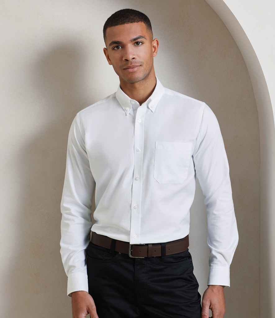 Premier PR234 Signature Long Sleeve Oxford Shirt