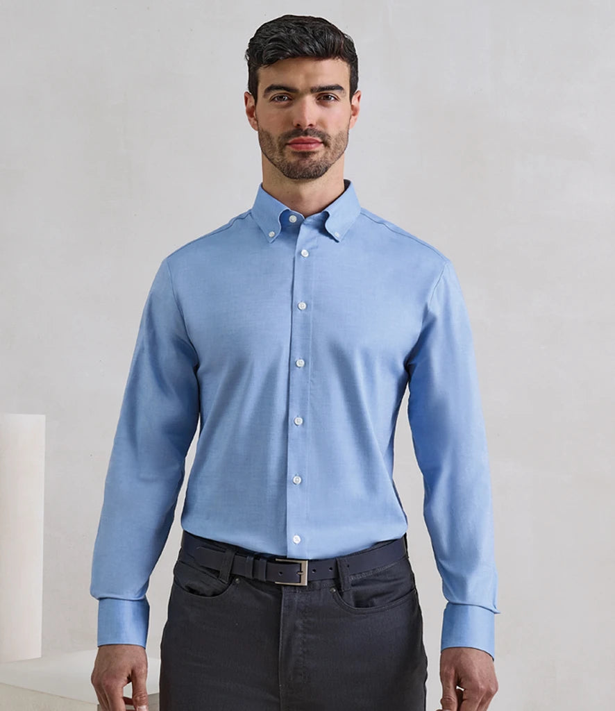 Premier PR284 Supreme Long Sleeve Oxford Shirt