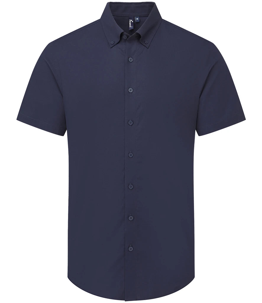Premier PR286 Supreme Short Sleeve Oxford Shirt