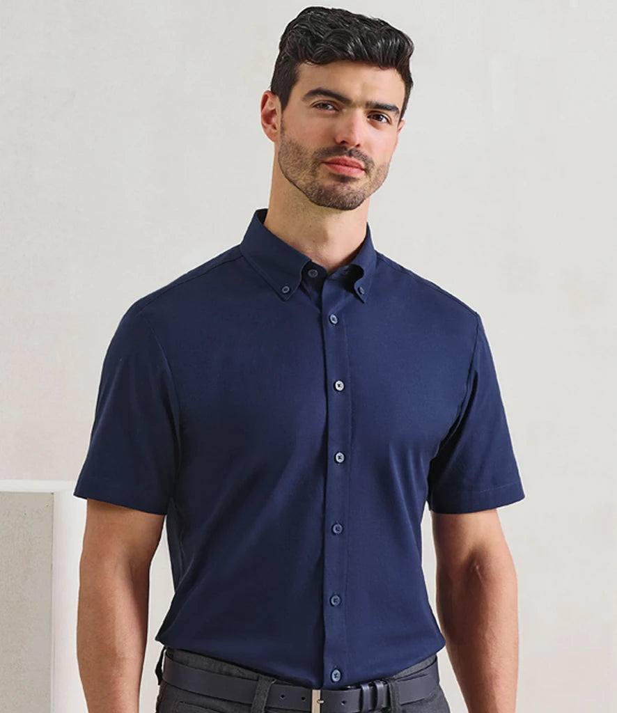 Premier PR286 Supreme Short Sleeve Oxford Shirt