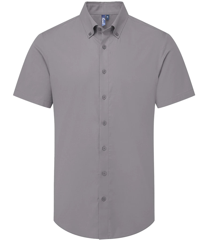 Premier PR286 Supreme Short Sleeve Oxford Shirt