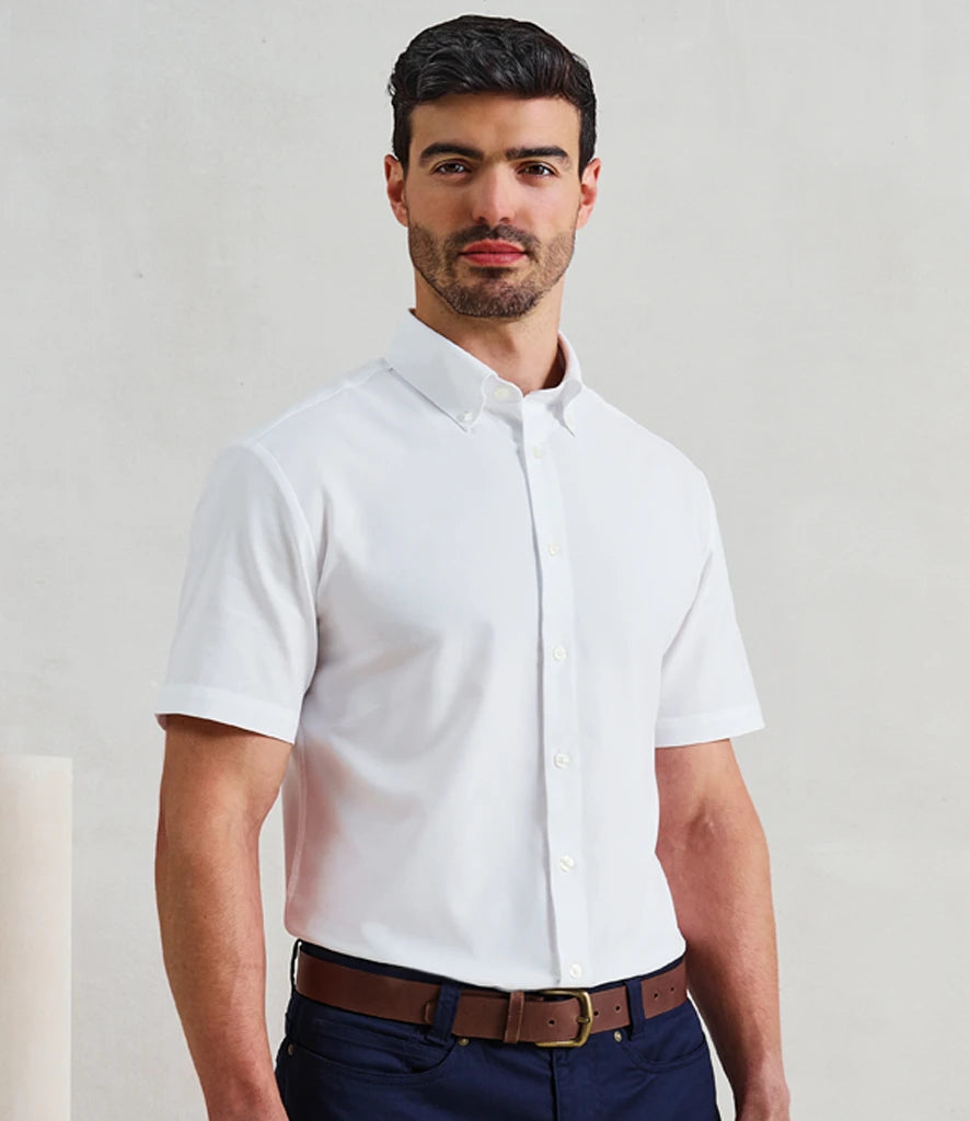 Premier PR286 Supreme Short Sleeve Oxford Shirt