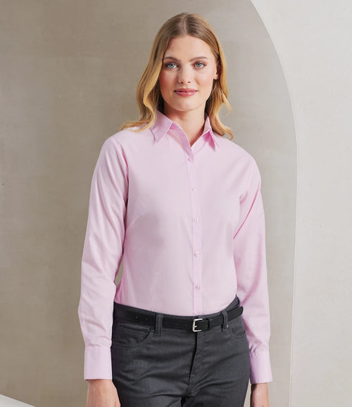 Premier Ladies PR300 Long Sleeve Poplin Blouse