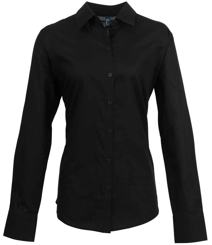 Premier Ladies PR334 Long Sleeve Oxford Shirt