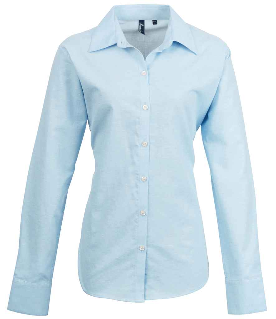 Premier Ladies PR334 Long Sleeve Oxford Shirt