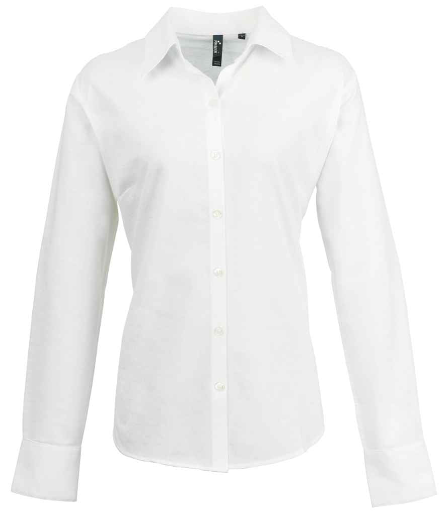 Premier Ladies PR334 Long Sleeve Oxford Shirt