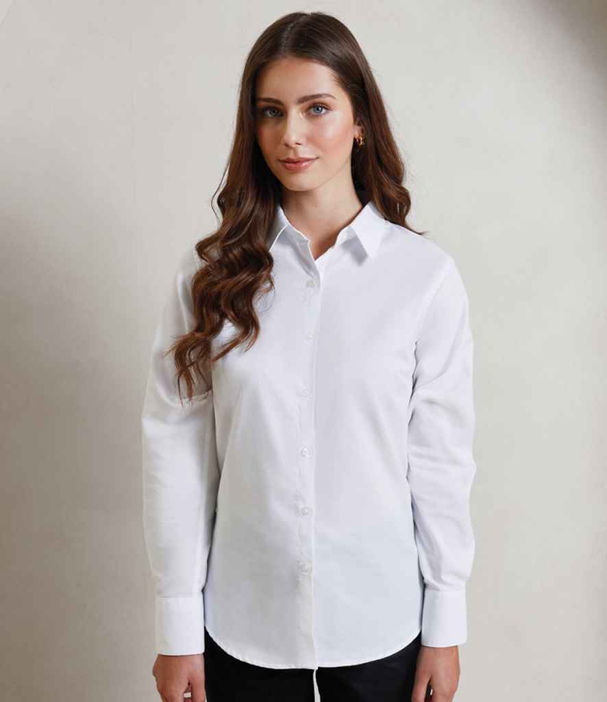 Premier Ladies PR334 Long Sleeve Oxford Shirt