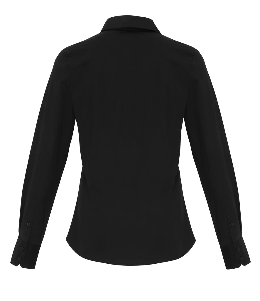 Premier Ladies PR344 Long Sleeve Stretch Fit Poplin Shirt