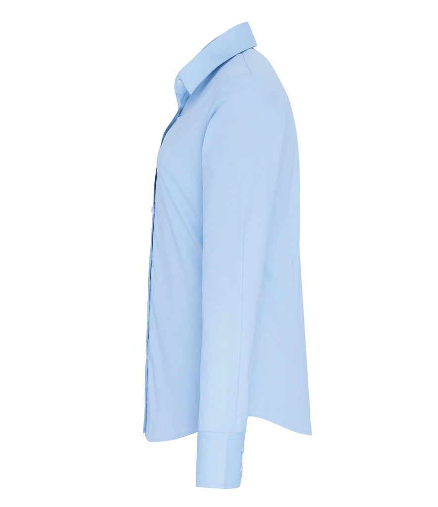 Premier Ladies PR344 Long Sleeve Stretch Fit Poplin Shirt