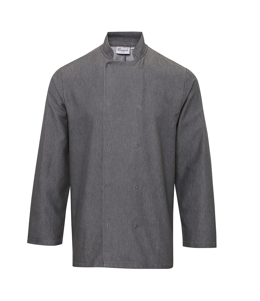 Premier PR660 Denim Chef's Jacket