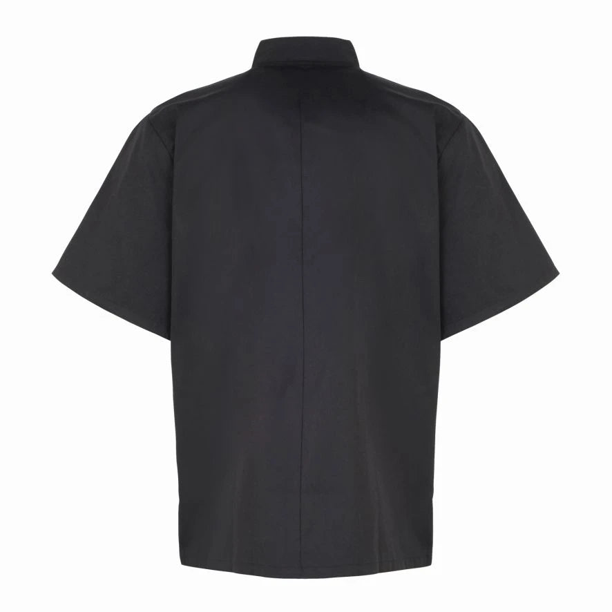 Premier PR664 Unisex Short Sleeve Stud Front Chef's Jacket
