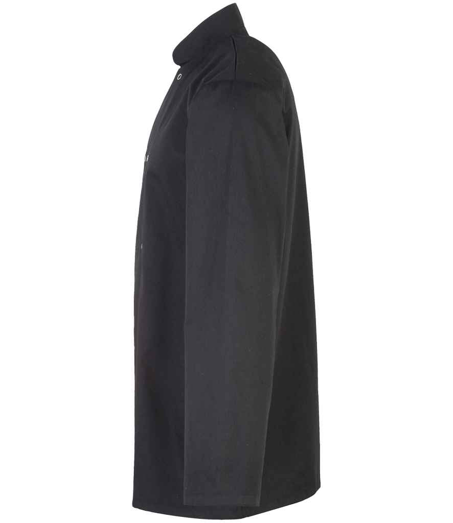 Premier PR665 Unisex Long Sleeve Stud Front Chef's Jacket