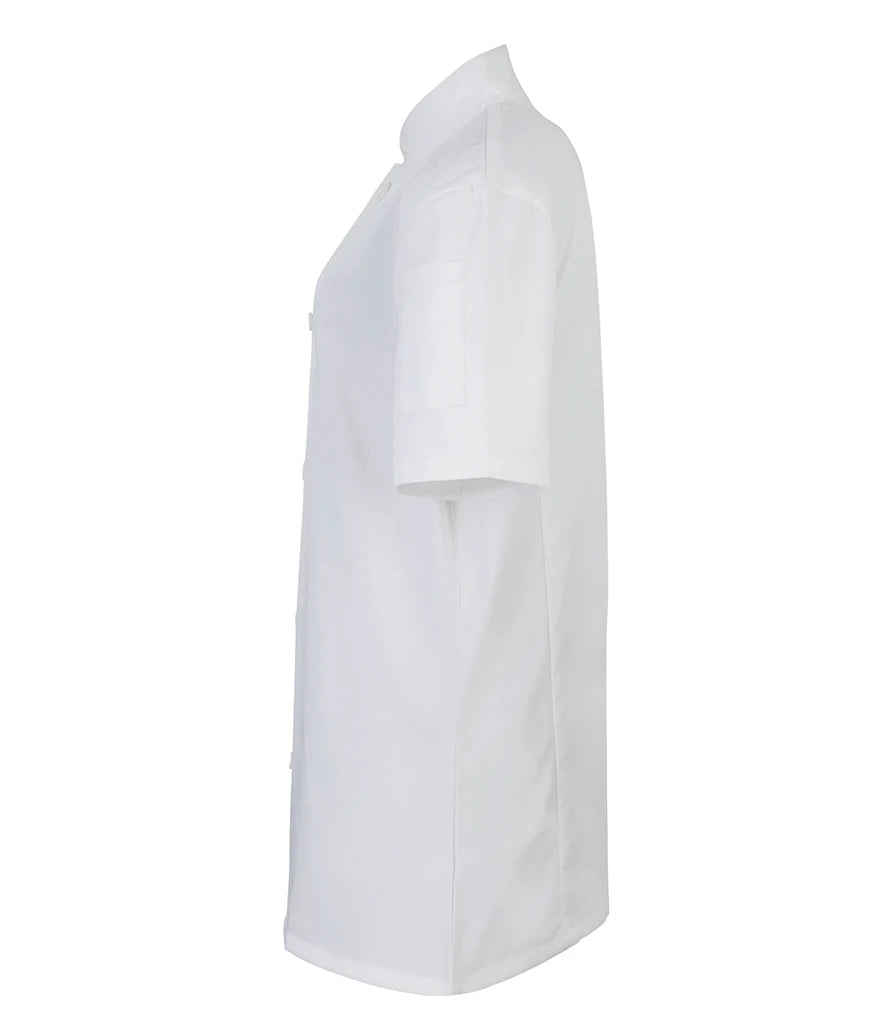 Premier PR670 Ladies Short Sleeve Chef's Jacket