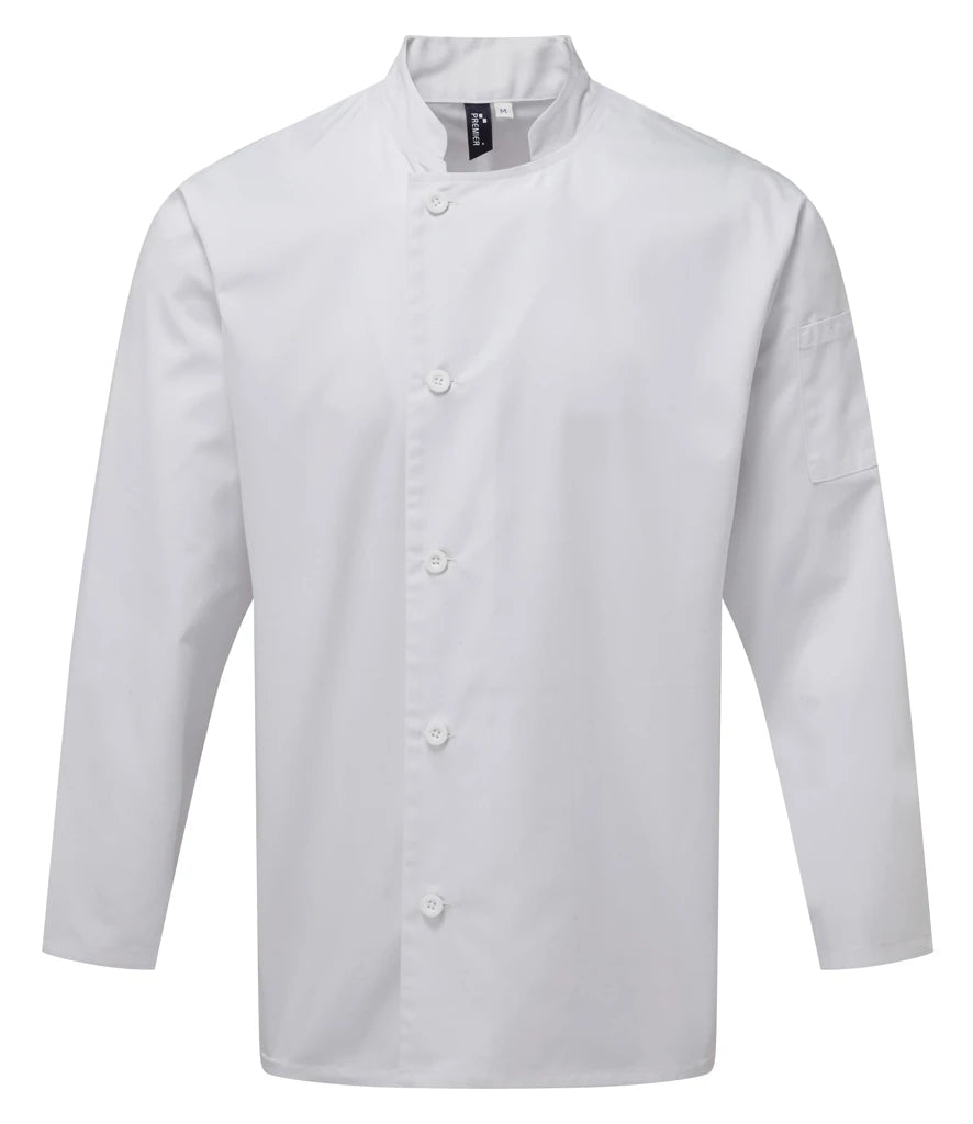 Premier PR901 Essential Long Sleeve Chef's Jacket