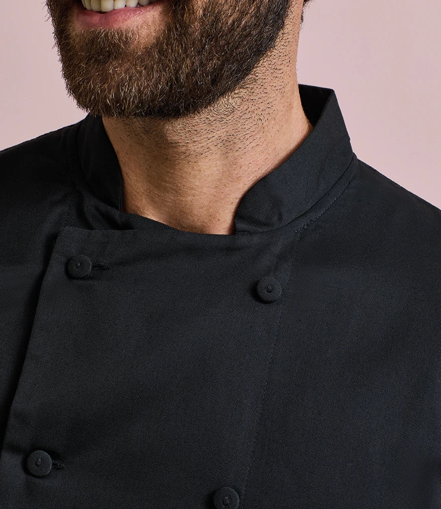 Premier PR902 Coolchecker® Short Sleeve Chef's Jacket