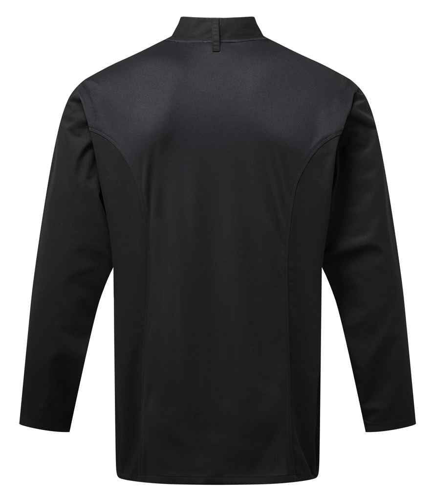 Premier PR903 Coolchecker® Long Sleeve Chef's Jacket