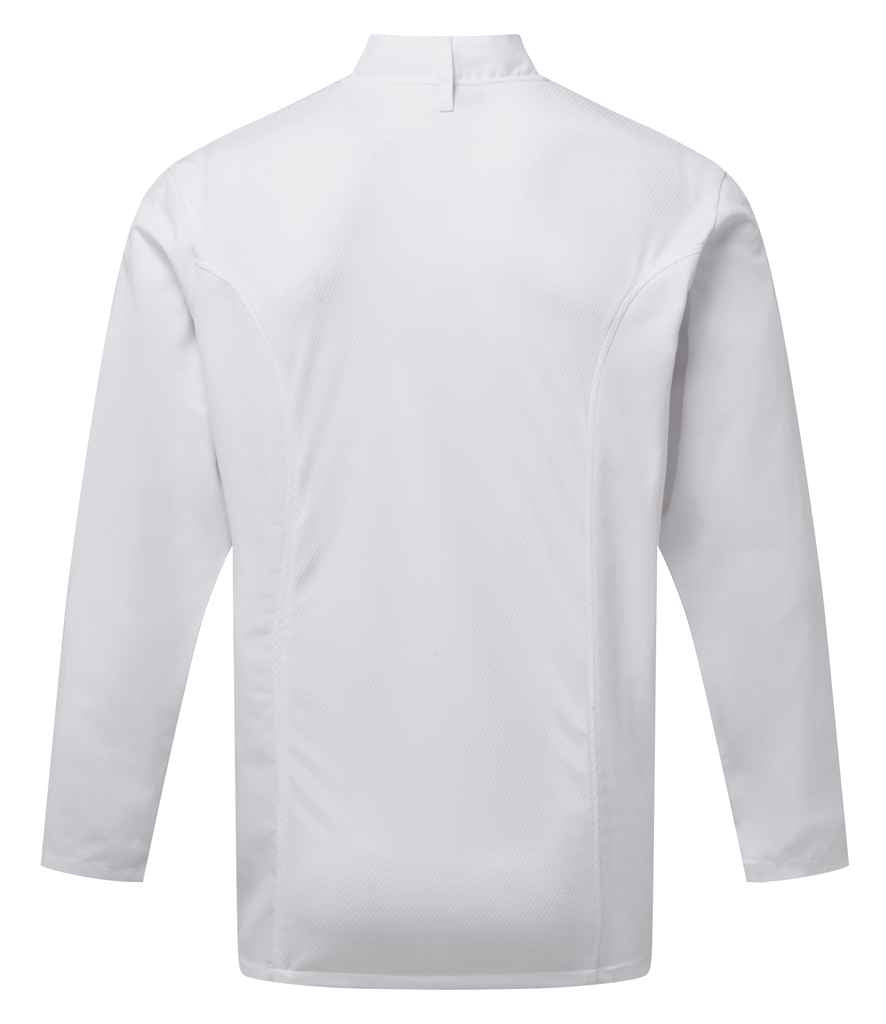 Premier PR903 Coolchecker® Long Sleeve Chef's Jacket