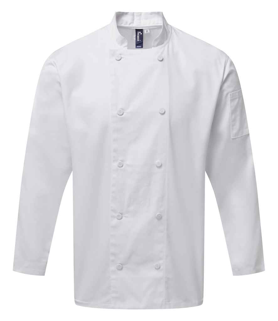 Premier PR903 Coolchecker® Long Sleeve Chef's Jacket