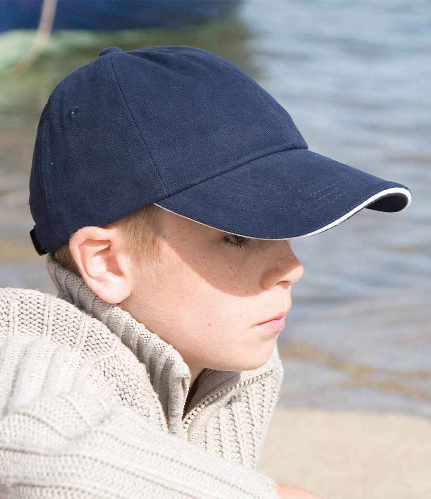 Result Headwear RC024PB Kids Low Profile Heavy Brushed Cotton Cap