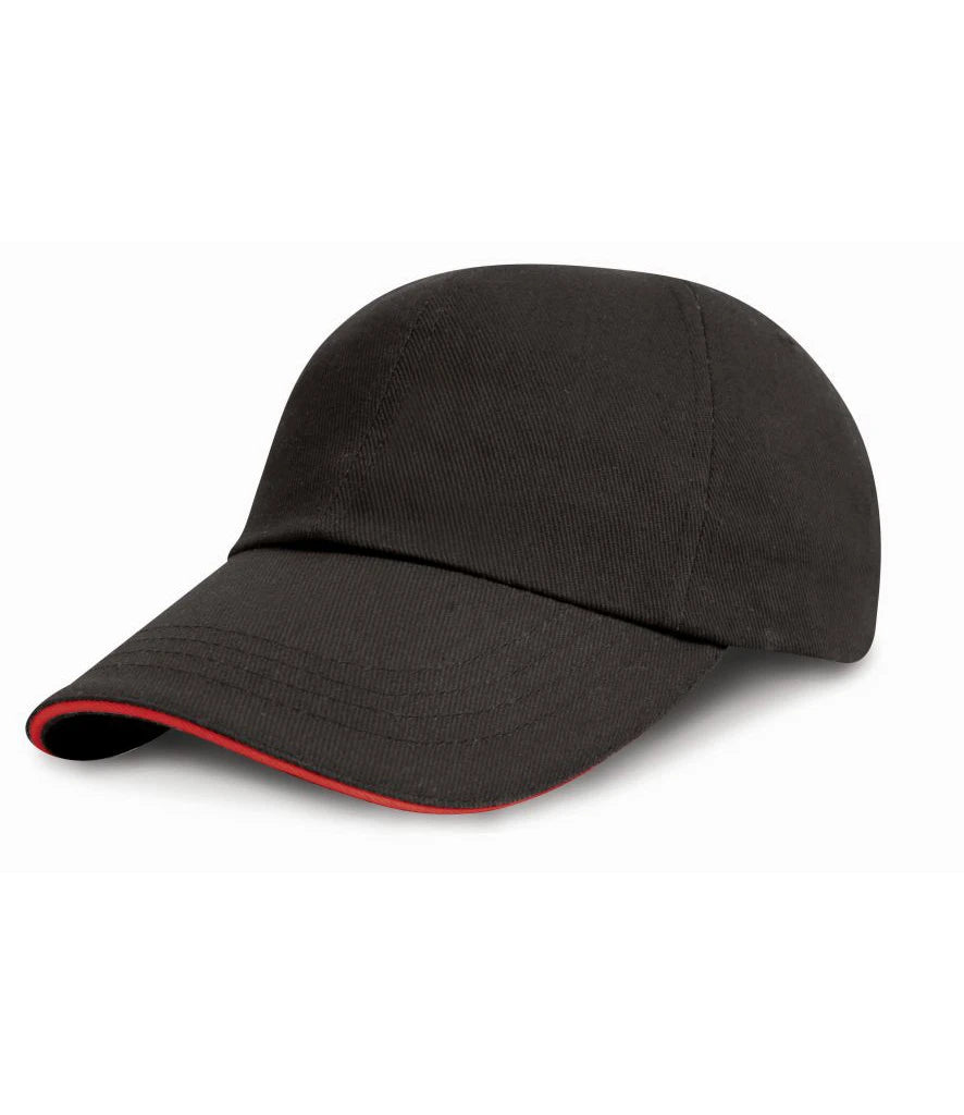 Result Headwear RC024P Low Profile Brushed Cotton Cap