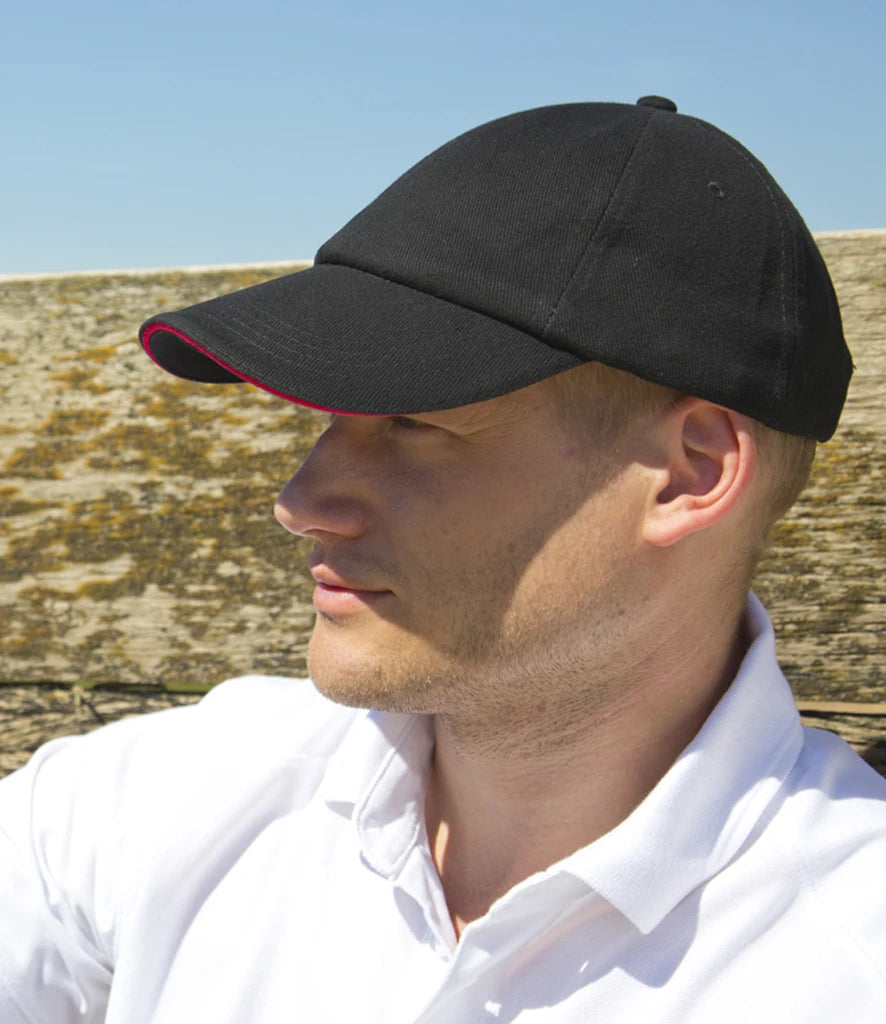 Result Headwear RC024P Low Profile Brushed Cotton Cap