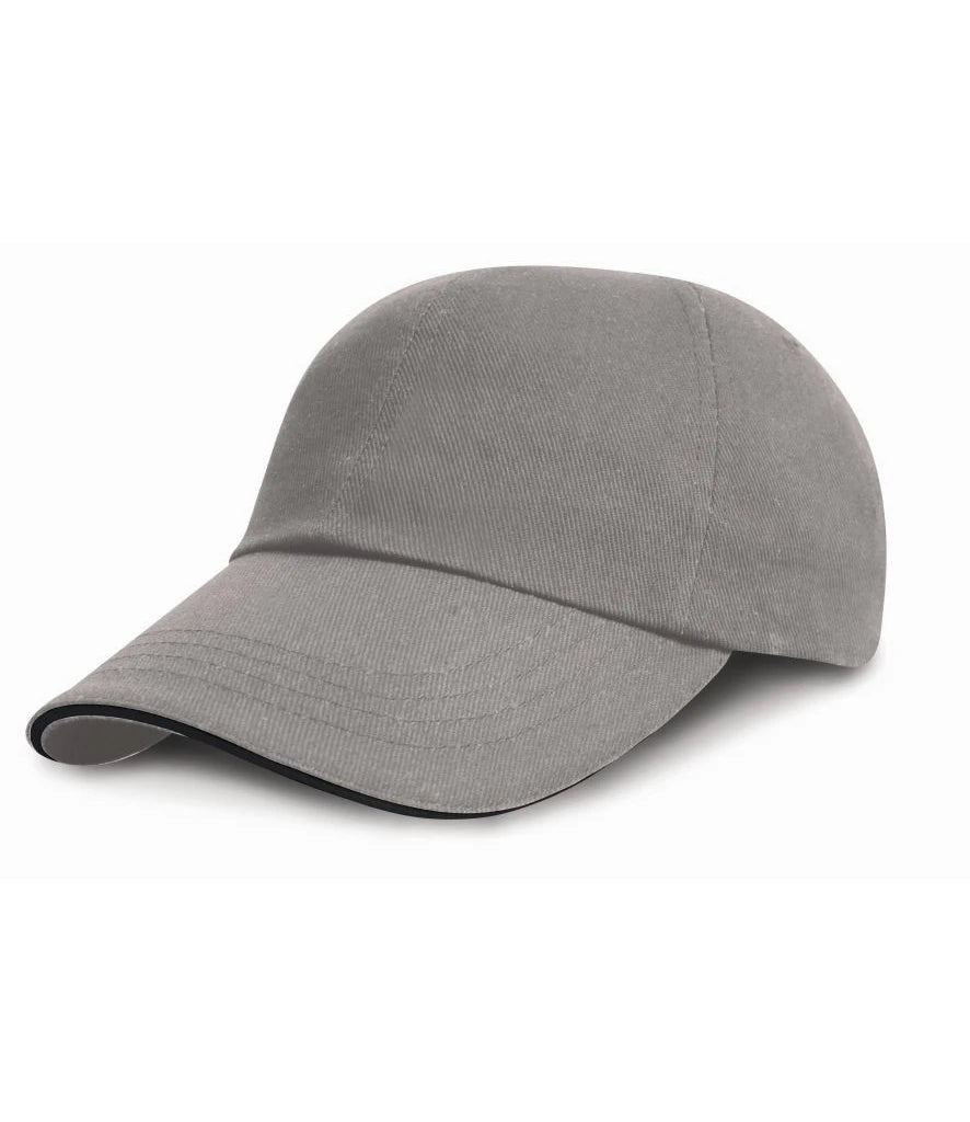 Result Headwear RC024P Low Profile Brushed Cotton Cap